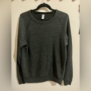 Dark gray fleece lined sweatshirt size small